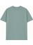 Unisex Mint %100 Pamuk Basic Avrupa Kalıp/oversize Fit Kesim Bisiklet Yaka Kısa Kollu T-Shirt 1