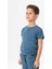 Kısa Kol Batı Cep Detaylı Yazlık Müslin Erkek Çocuk Tshirt Indigo Indg 2