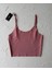 Ince Askılı Dikişsiz V Yaka Iz Yapmaz Büstiyer/croptop 3