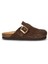 Kadın Terlik 17B5 Frau Suede-S T.moro (Dark Brown) 1