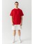 Essential Oversize Tişört Kırmızı 1