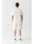 Essential Regular Fit Tişört Ekru 4