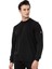 Bisiklet Yaka Siyah Erkek Sweatshirt M1515TS 1