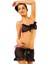 Modlive Siyah Tül Gecelik - 607 1