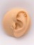 Cerrahi Çelik Piercing Zirkon Taşlı Fiyonk Figürlü Kıkırdak Helix Tragus PIERCING(1ADET) 1