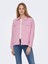 Kadın Denim Pembe Kot Ceket Oversıze JACKET-15279677 1