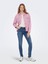 Kadın Denim Pembe Kot Ceket Oversıze JACKET-15279677 2