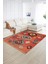 Dijital Baskılı Kaymaz Taban Yıkanabilir Etnik Yolluk Mutfak Salon Halısı, N-Etnik-01-Kırmızı, 3