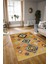 Dijital Baskılı Kaymaz Taban Yıkanabilir Etnik Yolluk Mutfak Salon Halısı, N-Etnik-01-Turuncu, 4