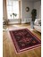 Dijital Baskılı Kaymaz Taban Yıkanabilir Etnik Yolluk Mutfak Salon Halısı, N-Etnik-03-Pembe, 4