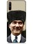 Realme C3 Uyumlu Mustafa Kemal Atatürk Desenli Silikon Kılıf 1