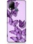 Infinix Hot 10T Uyumlu Mor Kelebekler Desenli Silikon Kılıf 1