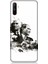 Realme C3 Uyumlu Siyah Beyaz Mustafa Kemal Atatürk Desenli Silikon Kılıf 1