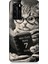 Huawei P40 Uyumlu Kitap Okuyan Kedi Desenli Silikon Kılıf 1