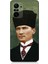 Xiaomi Poco F3 Uyumlu Mustafa Kemal Atatürk Desenli Silikon Kılıf 1