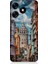 Tecno Spark 10 Uyumlu Galata Kulesi Desenli Silikon Kılıf 1