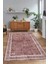 Dijital Baskılı Kaymaz Yıkanabilir Çerçeveli Yolluk Mutfak Salon Halısı, N-Çerçeveli-31-Pembe, 4