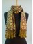 Kahve Gold Pashmina Şal 5