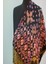 Siyah Pembe Pashmina Şal 7
