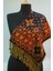 Siyah Kiremit Pashmina Şal 8