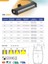 LED Aydınlatma Wallwasher, Duvar Boyama, Dış Cephe LED Aydınlatma 11 cm 4W-4LED LED 4