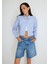 Melina Real Blue Indigo Mavisi Jean Şort 1410144-87086 2