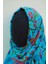 Turkuaz Ipek - Keten Eşarp Şal 3
