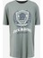 Jack & Jones Bisiklet Yaka Haki Erkek T-Shirt Jprblucameron Ss Tee Crew Neck Fst 1