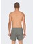 Gri Erkek Şort Mayo Onsted Lıfe Swım Short Gw 1832 3