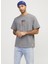 Yuvarlak Yaka Gri Erkek T-Shirt Rddtrapper Tee S/s Crew Neck 1