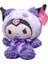 Panda Dönüşüm Serisi Kuromi Melody Tarçın Köpek Peluş Oyuncak Bebek Bebek Yüzüğü (Yurt Dışından) 1