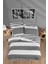 Home Tekstil Ranforce Light Madras Grey  Nevresim Takımı 1