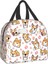 No.6 Stili 22X20X10CM Sevimli Corgis Yalıtımlı Öğle Yemeği Çantaları Okul Iş Gıda Sızdırmaz Soğutucu Termal Corgi Köpek Paw Yemek Kabı Kadınlar Çocuklar Için (Yurt Dışından) 2