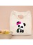 Q00718-TBBG-C Tarzı Komik Panda Bambu Baskı Eko Öğle Yemeği Çantaları Taşınabilir Büyük Kapasiteli Çantalar Harajuku Tuval Rahat Açık Termal Çanta (Yurt Dışından) 1