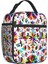No.10 Stili 26X21X11CM Meksika Çiçekleri 3D Baskı Nakış Desen Taşınabilir Öğle Yemeği Kutuları Su Geçirmez Termal Soğutucu Gıda Yalıtımlı Öğle Yemeği Çantası Ofis Çalışması (Yurt Dışından) 1