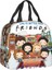 No.10 Stili 22X20X13CM Komik Tv Gösterisi Arkadaşlar Kolaj Yalıtımlı Yemek Kabı Kadınlar Için Sıcak Soğutucu Termal Öğle Yemeği Çantası Okul Gıda Ontainer Tote (Yurt Dışından) 1