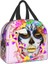 No.9 Stili 22X20X10CM Catrina Meksika Şeker Kafatası Yalıtımlı Öğle Yemeği Çantası Kadınlar Için Su Geçirmez Ölülerin Günü Termal Soğutucu Öğle Yemeği Çantası Çocuklar Okul Gıda (Yurt Dışından) 2