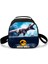 Gümüş Tarzı Öğrenci Crossbody Jurassic Dünya Yarım Daire Öğle Yemeği Kutusu Isı Yalıtımı Gıda Öğle Yemeği Çantası 3D Baskı Yalıtımlı Çanta Buz Torbaları (Yurt Dışından) 1