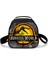 Siyah Stil Öğrenci Crossbody Jurassic Dünya Yarım Daire Öğle Yemeği Kutusu Isı Yalıtımı Gıda Öğle Yemeği Çantası 3D Baskı Yalıtımlı Çanta Buz Torbaları (Yurt Dışından) 2