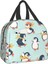 A1 Stili 22X20X10CM Penguenler Paten Baskı Yemek Kabı Sevimli Hayvan Yalıtımlı Öğle Yemeği Kutuları Su Geçirmez Öğle Yemeği Çantası Yeniden Kullanılabilir Öğle Yemeği Çantası Ofis Için (Yurt Dışından) 1