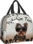 No.19 Tarzı 22X20X13CM Sadece Yorkies'i Seven Bir Kız Termal Yalıtımlı Öğle Yemeği Çantası Yorkshire Terrier Yeniden Kullanılabilir Öğle Yemeği Kabı Çok Fonksiyonlu Yiyecek Kutusu (Yurt Dışından) 2