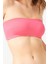 Straplez Crop Top Büstiyer Pembe 1