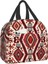 No.18 Stili 22X20X13CM Vintage Dokuma Halı Kilim Baskı Termal Yalıtımlı Öğle Yemeği Çantası Bohemian Etnik Geometrik Taşınabilir Yemek Kabı Çalışma Okulu Için (Yurt Dışından) 1