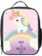 031LB26 Tarzı Unicorn Öğle Yemeği Çantası Özelleştirilmiş Siyah At Hayvan Anime Gençler Erkek Kız Çocuk Okul Termal Soğutucu Yalıtımlı Tote Kutu (Yurt Dışından) 1