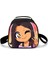 Siyah Stil Harajuku Yenilik Serin Komik Aphmau 3D Baskılı Crossbody Çanta Yarım Daire Öğle Yemeği Kutusu Okul Gıda Öğle Yemeği Çantası Buz Torbaları (Yurt Dışından) 4
