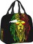No.11 Tarzı Reggae Müzik Aslan Jamaika Bayrağı Rasta Rastafari Termal Yalıtımlı Öğle Yemeği Çantası Kadın Yeniden Kullanılabilir Yemek Çantası Seyahat Depolama Yiyecek Kutusu (Yurt Dışından) 2