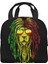 No.11 Tarzı Reggae Müzik Aslan Jamaika Bayrağı Rasta Rastafari Termal Yalıtımlı Öğle Yemeği Çantası Kadın Yeniden Kullanılabilir Yemek Çantası Seyahat Depolama Yiyecek Kutusu (Yurt Dışından) 4