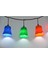 5 Watt Alaçatı Renkli Su Geçirmez Ağaç Feneri 5 Adet LUMENS0820205PC Çok Renkli Fener E27 2