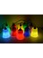 5 Watt Alaçatı Renkli Su Geçirmez Ağaç Feneri 5 Adet LUMENS0820205PC Çok Renkli Fener E27 4