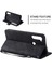 Xiaomi Redmi Not 8 Için Kılıf Manyetik Kart Tutucu Kickstand Darbeye Pu (Yurt Dışından) 3